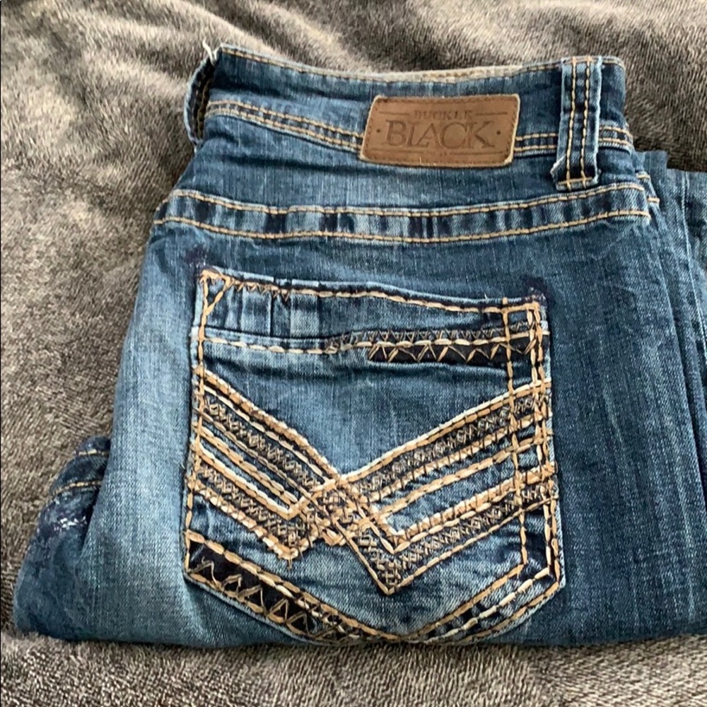 Men’s 32 x 32 Buckle Black jeans